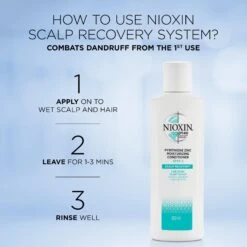 Nioxin SCALP RECOVERY CONDITIONER, MOISTURIZING CONDITIONER FOR ITCHY, FLAKY SCALP -Cosmetics Store 2235082 alt02