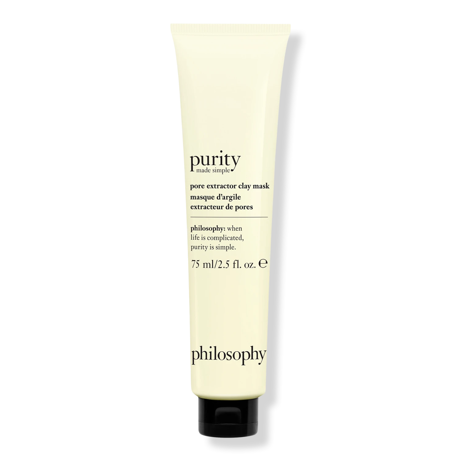 Philosophy PURITY MADE SIMPLE PORE EXTRACTOR EXFOLIATING CLAY MASK 1 Philosophy PURITY MADE SIMPLE PORE EXTRACTOR EXFOLIATING CLAY MASK