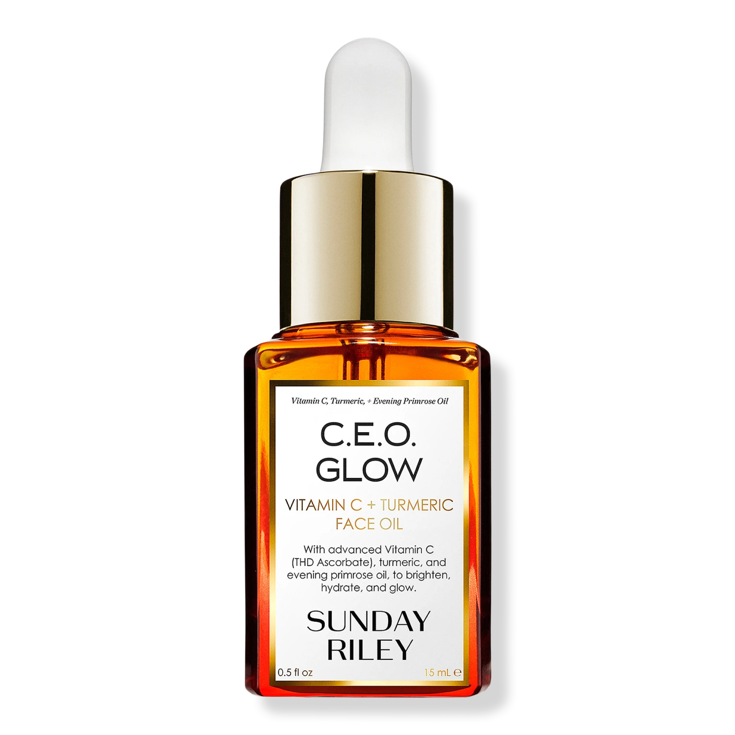 Sunday Riley C.E.O. GLOW VITAMIN C AND TURMERIC FACE OIL 1 Sunday Riley C.E.O. GLOW VITAMIN C AND TURMERIC FACE OIL