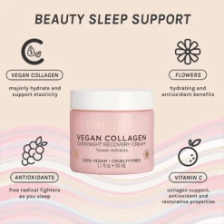 VEGAN COLLAGEN OVERNIGHT RECOVERY CREAM -Cosmetics Store 2566492cm alt02
