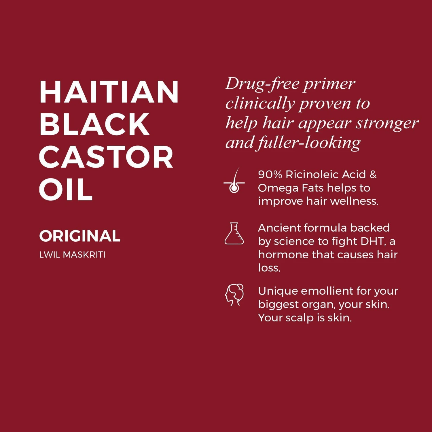 HAITIAN BLACK CASTOR OIL - ORIGINAL 4 HAITIAN BLACK CASTOR OIL - ORIGINAL - Image 4