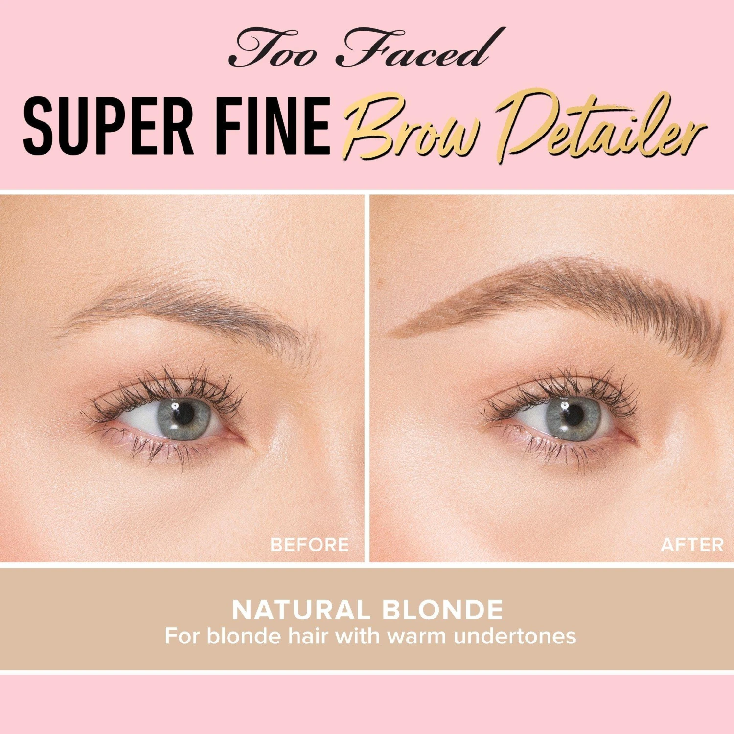 Too Faced SUPER FINE BROW DETAILER PENCIL 3 Too Faced SUPER FINE BROW DETAILER PENCIL - Image 3