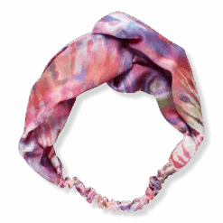 PONYTAIL FLORAL HEADWRAP