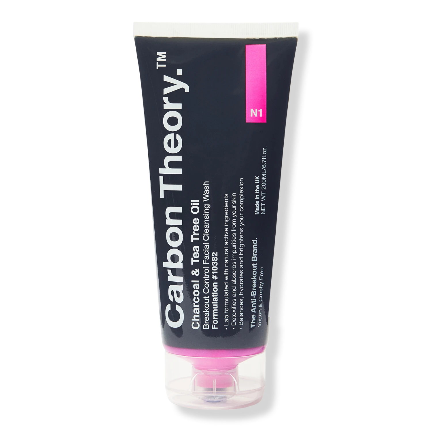 CHARCOAL & TEA TREE OIL BREAKOUT CONTROL FACIAL CLEANSING WASH 1 CHARCOAL & TEA TREE OIL BREAKOUT CONTROL FACIAL CLEANSING WASH