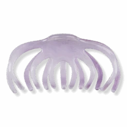 LARGE PURPLE PONY TAIL CLAW HAIR CLIP