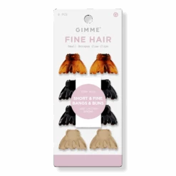 FINE HAIR SMALL OCTOPUS CLAW CLIPS