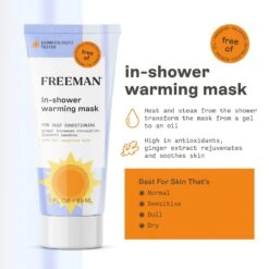 GINGER EXTRACT IN SHOWER WARMING FACIAL MASK -Cosmetics Store 2597515cm alt03