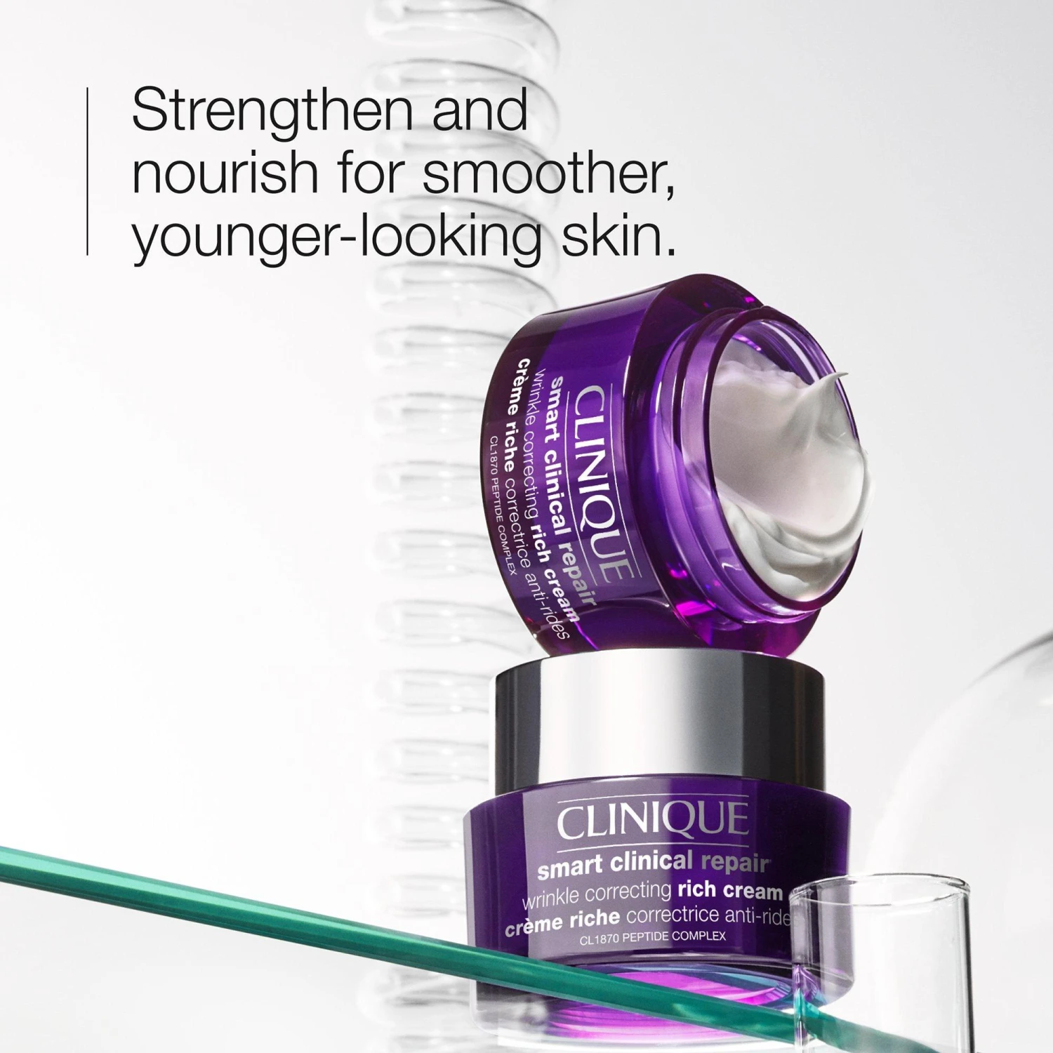 CLINIQUE SMART CLINICAL REPAIR WRINKLE CORRECTING RICH FACE CREAM 2 CLINIQUE SMART CLINICAL REPAIR WRINKLE CORRECTING RICH FACE CREAM - Image 2