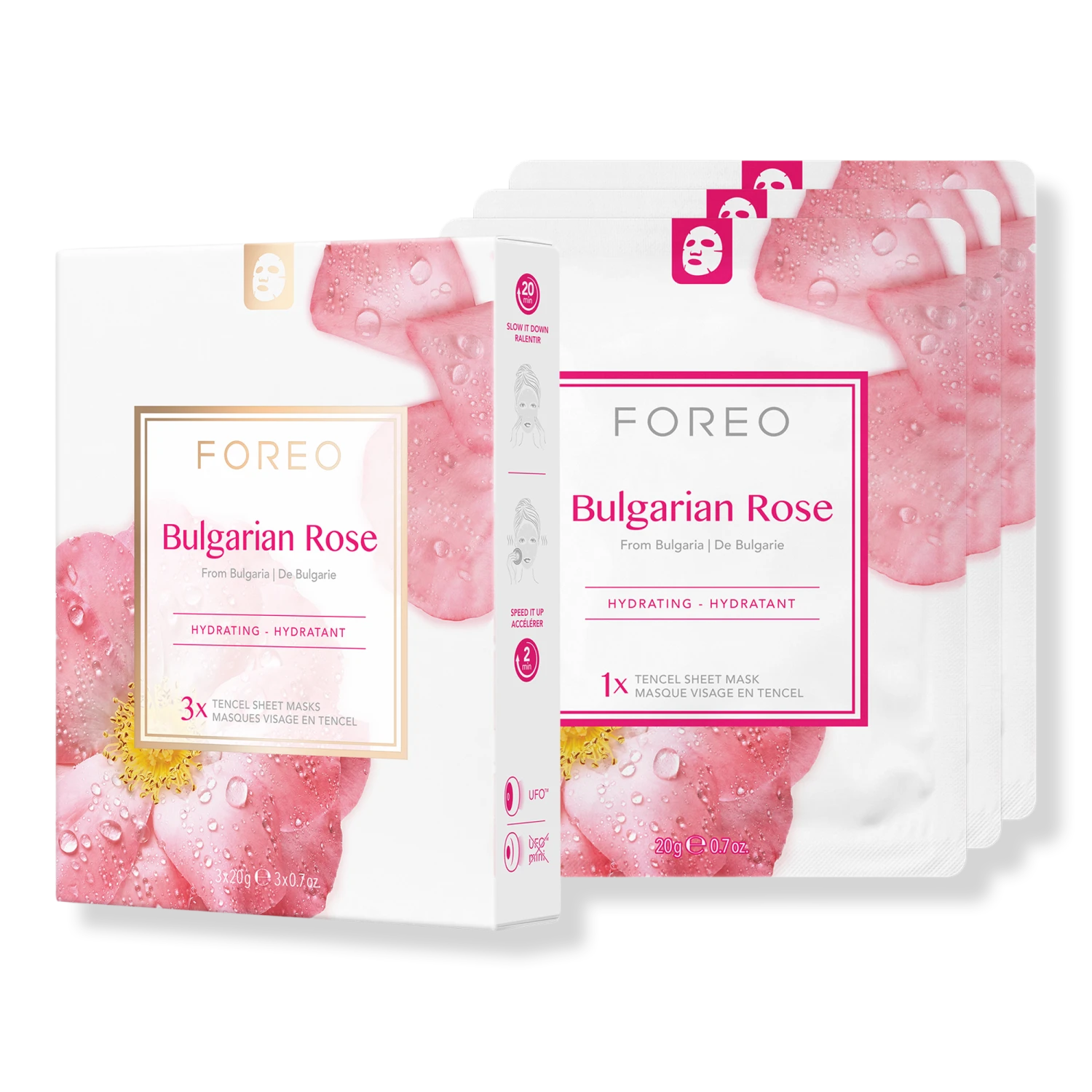 FOREO BULGARIAN ROSE FARM TO FACE SHEET MASK 1 FOREO BULGARIAN ROSE FARM TO FACE SHEET MASK