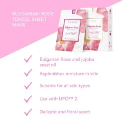 FOREO BULGARIAN ROSE FARM TO FACE SHEET MASK 8 FOREO BULGARIAN ROSE FARM TO FACE SHEET MASK -Cosmetics Store 2598139cm alt03
