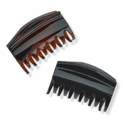 BLACK & TORTOISE CLAW HAIR CLIPS