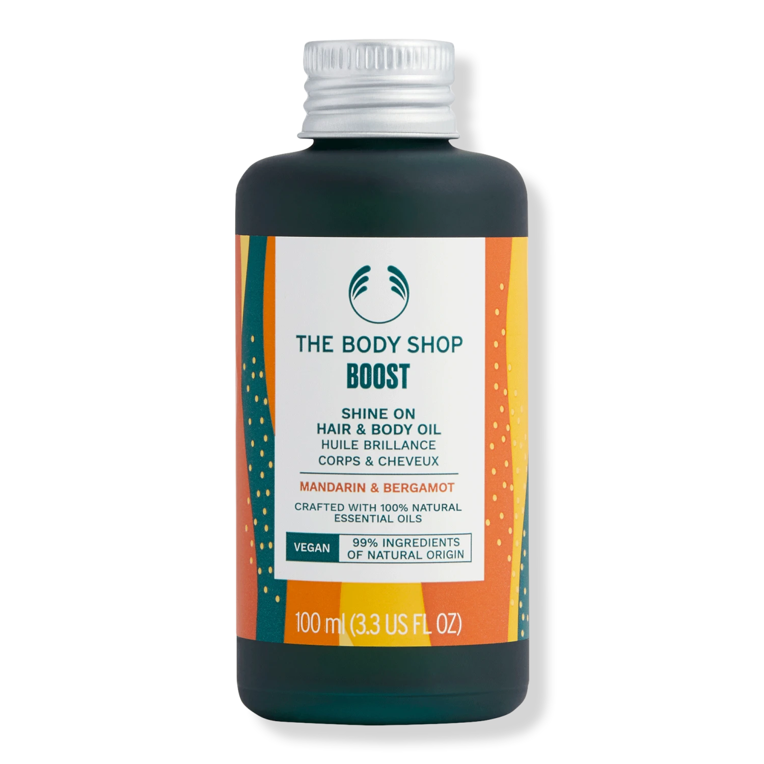 The Body Shop MANDARIN & BERGAMOT BOOST SHINE ON HAIR & BODY OIL 1 The Body Shop MANDARIN & BERGAMOT BOOST SHINE ON HAIR & BODY OIL