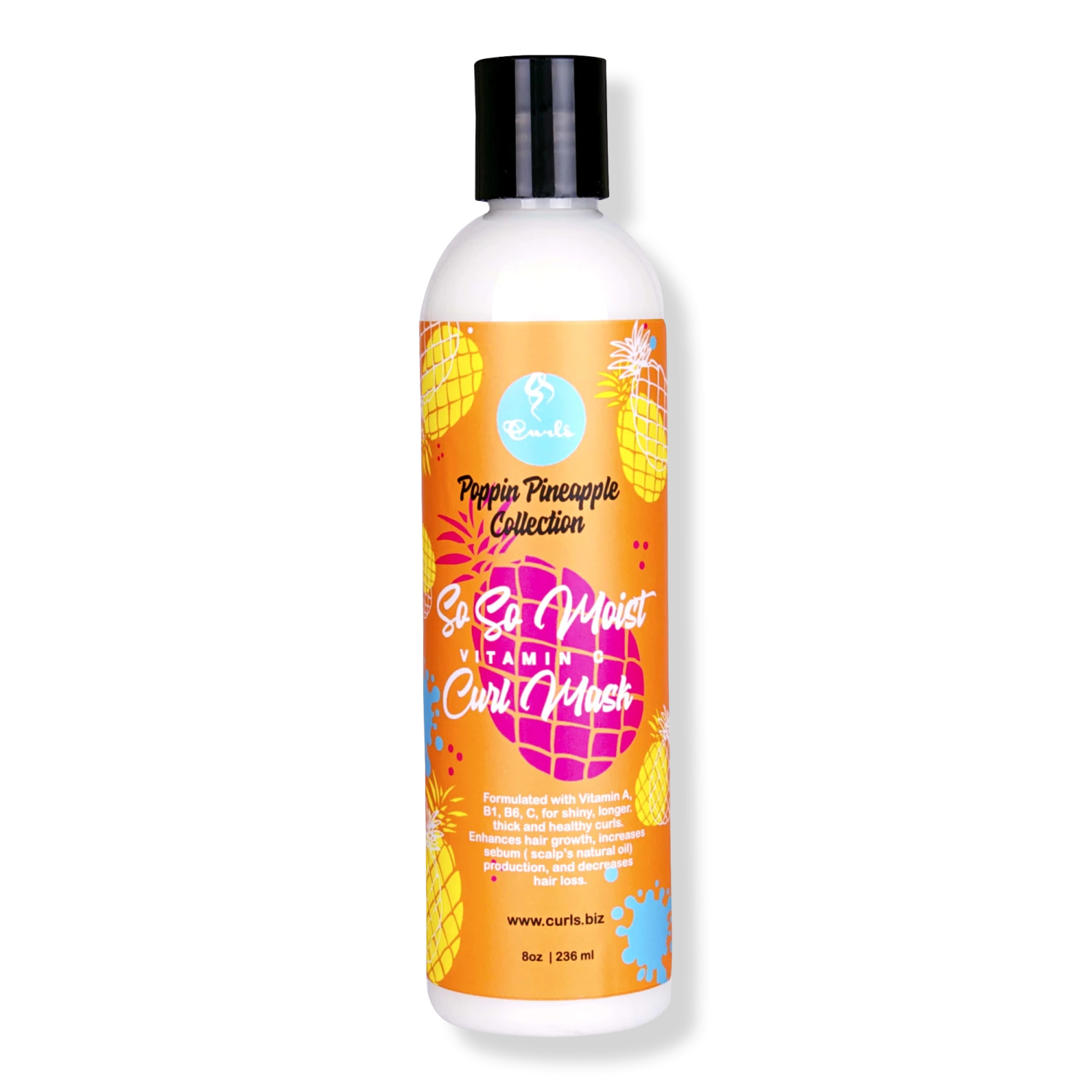 PINEAPPLE SO SO MOIST VITAMIN C CURL MASK 1 PINEAPPLE SO SO MOIST VITAMIN C CURL MASK