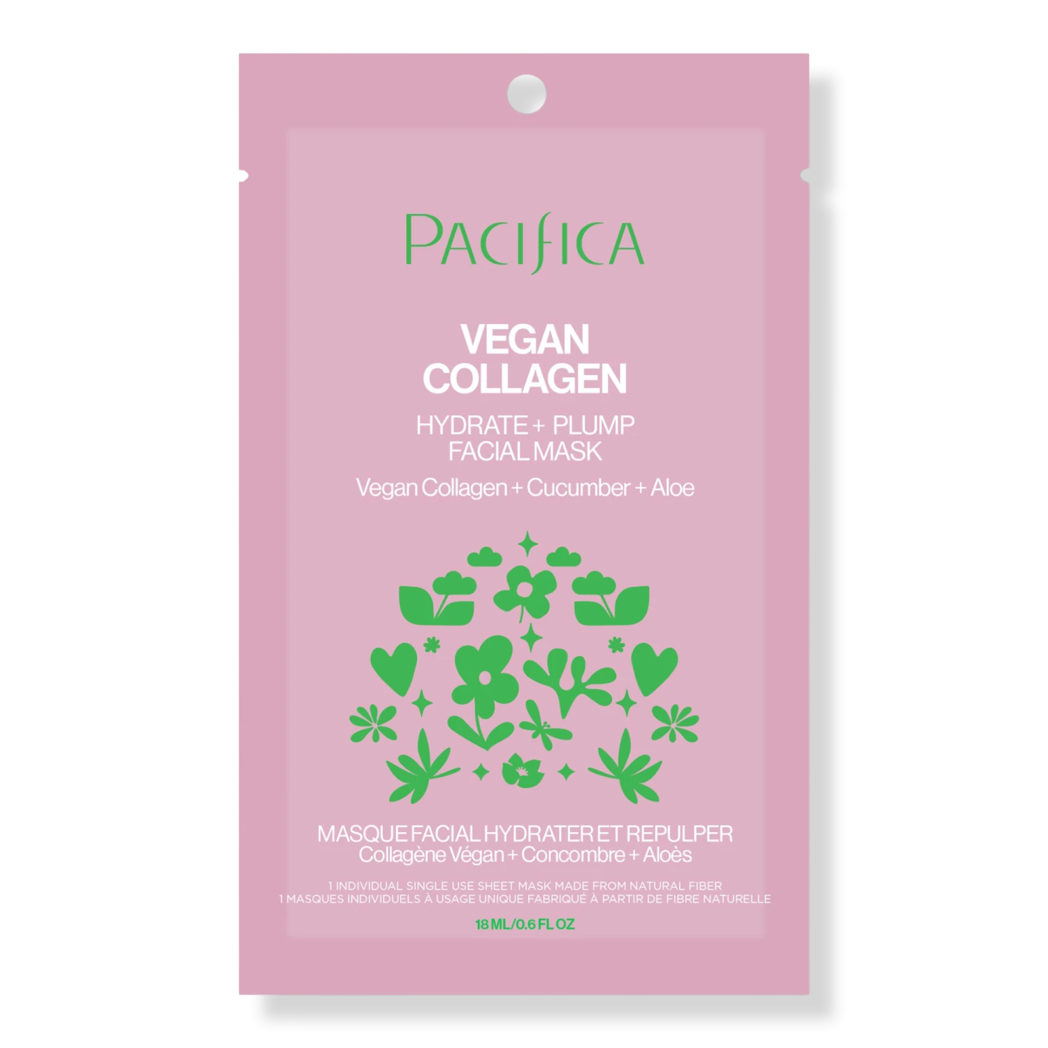 VEGAN COLLAGEN HYDRATE & PLUMP FACE MASK 1 VEGAN COLLAGEN HYDRATE & PLUMP FACE MASK