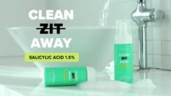 CLEAN ZIT AWAY ACNE FOAM CLEANSER 1.5% SALICYLIC ACID -Cosmetics Store c74d7d3c 14dc 4b3d 909b d53d3a2fc66e